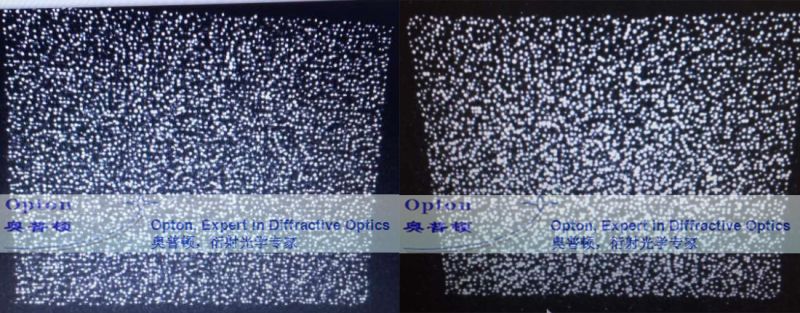 Structured light with extremely low zero-order diffraction